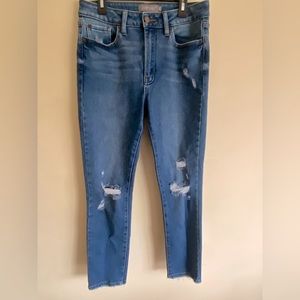 Just USA Pacific Grove High Rise Ankle Straight Jeans